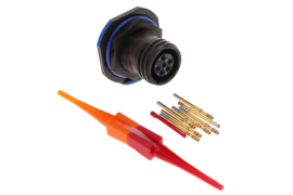 Askeri Konektör Krimp Tip Flanş (AMPHENOL D38999/24WB98SN)